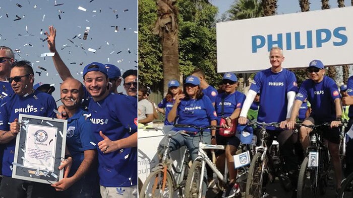A GUINNESS WORLD RECORDS achievement: Philips creates the world’s largest digital heart to bring awareness to heart health in Egypt